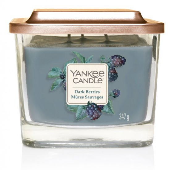 Aromatická svíčka, Yankee Candle Elevation Dark Berries, hoření až 38 hod