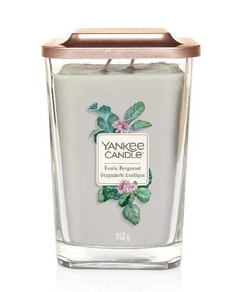 Aromatická svíčka, Yankee Candle Elevation Exotic Bergamot, hoření až 80 hod