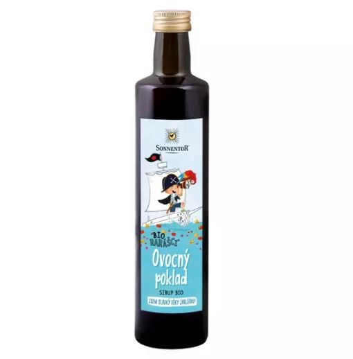 BIO ovocný sirup, Sonnentor Ovocný poklad, 500 ml