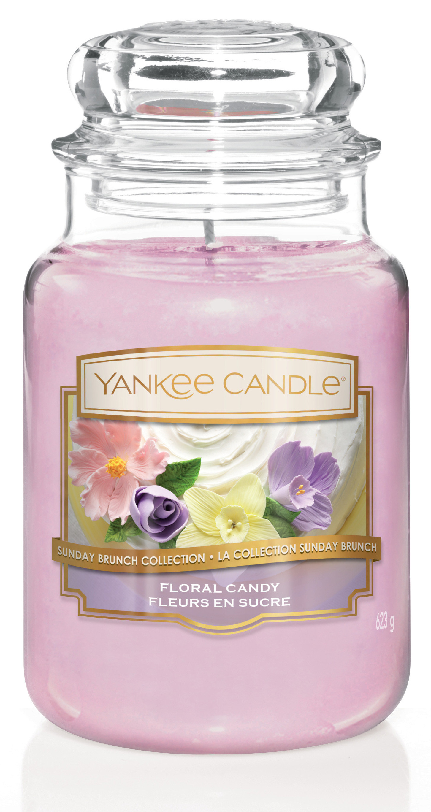 Aromatická svíčka, Yankee Candle Floral Candy, hoření až 150 hod | ZAZUMi.cz