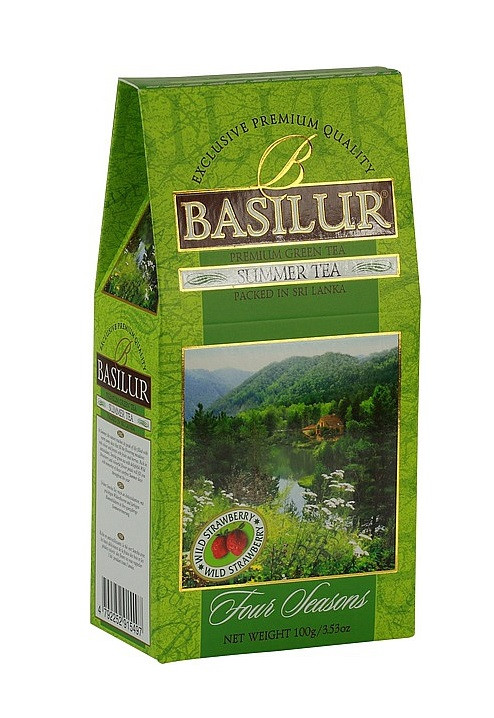 Aromatizovaný zelený čaj, Basilur Four Seasons Summer, sypaný, 100 g |  ZAZUMi.cz