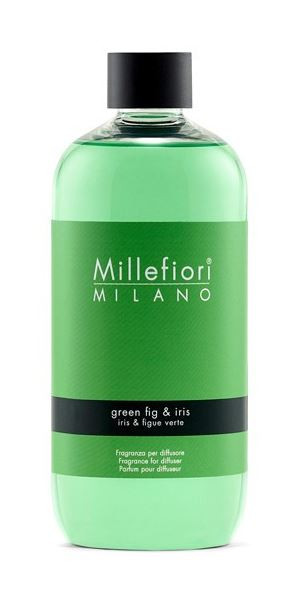 Náplň do aroma difuzéru, Millefiori Natural, Green Fig & Iris, provonění 90  dní | ZAZUMi.cz