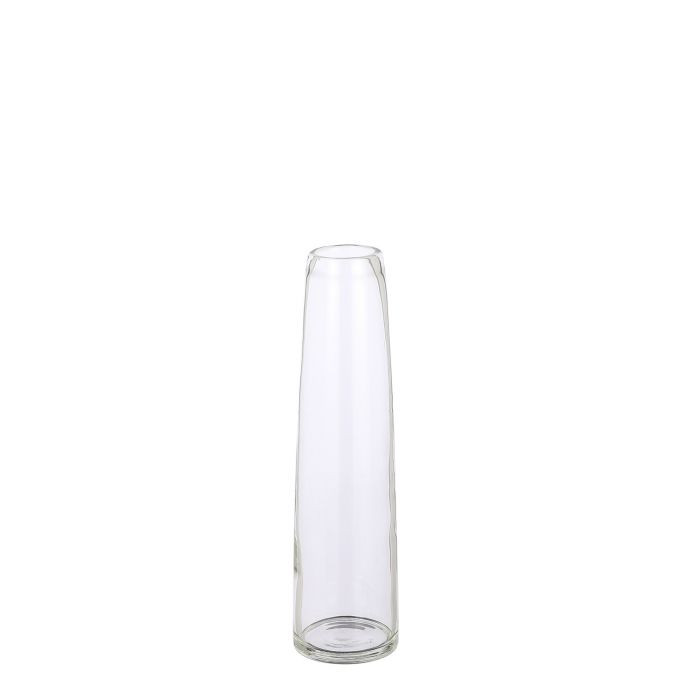 Skleněná váza XANDRA, rozměr 10 x 37.5 cm, čirá | ZAZUMi.cz