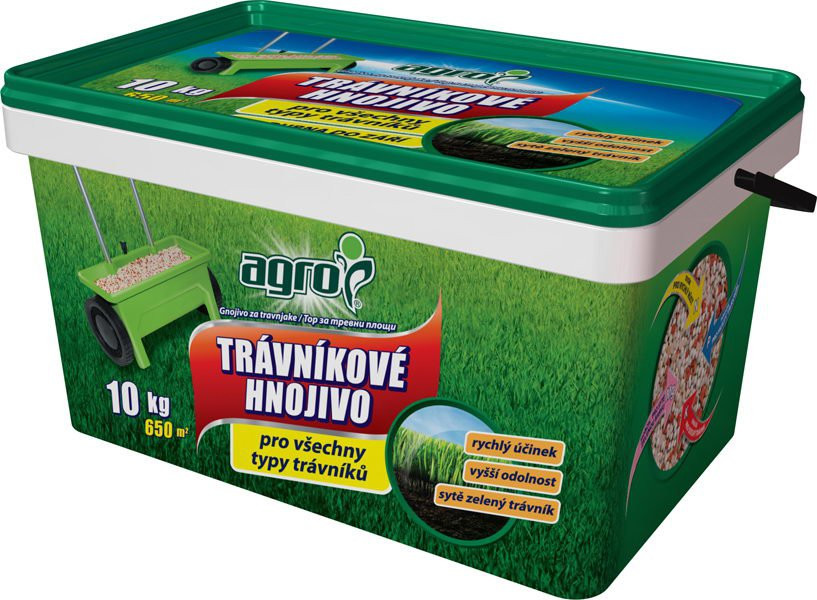Trávníkové hnojivo Agro, balení 10 kg skladem | ZAZUMi.cz